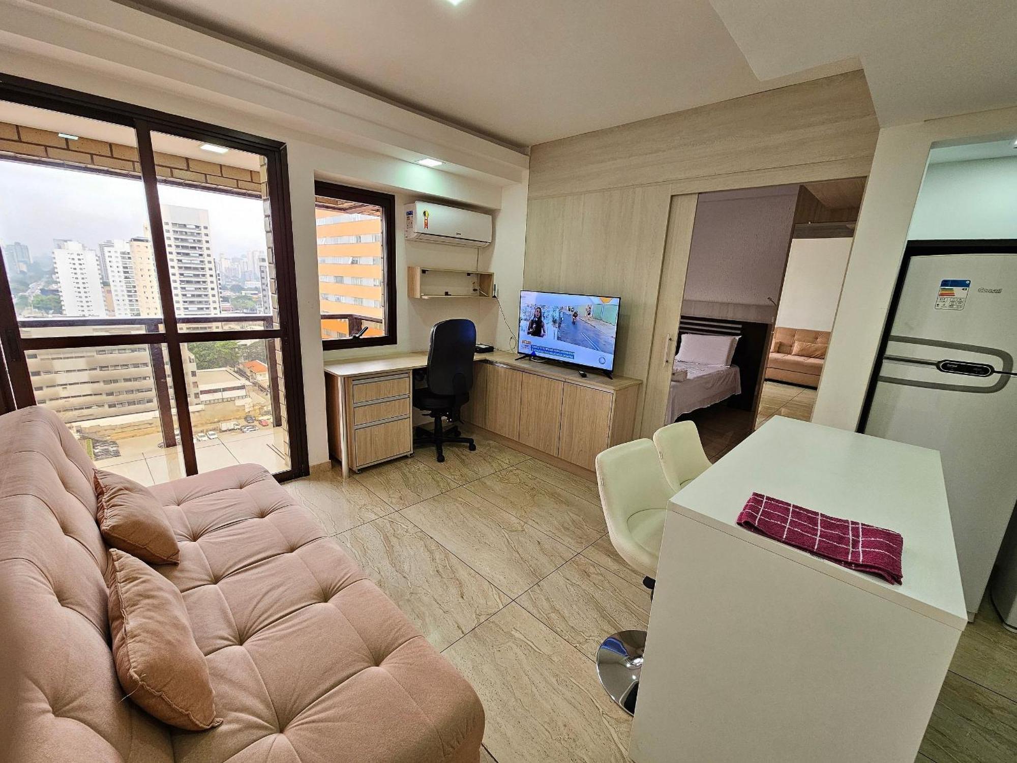 Apartamento Qiibirapuera C/quarto E Cozinha